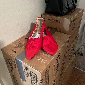 Elegant Red Women's Shoes